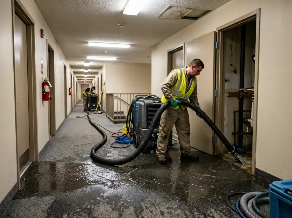 multi-unit-apartment-hallway-f-005 — frequently asked questions, Emergency Burst Pipe Water Extraction & Removal in Point Pl…
